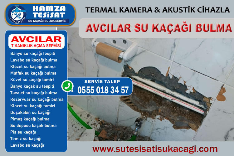 Avcılar Su Kaçağı Bulma