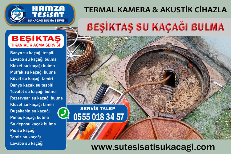 Beşiktaş Su Kaçağı Bulma