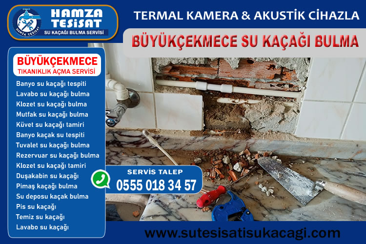 Büyükçekmece Su Kaçağı Bulma