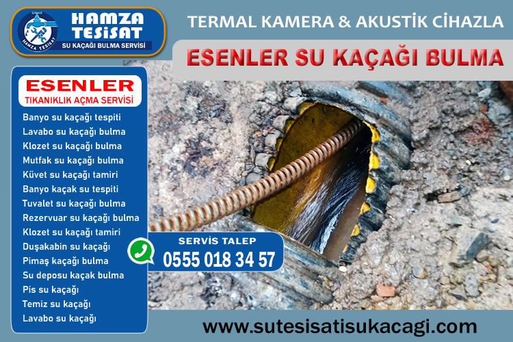 Esenler Su Kaçağı Tespiti 
