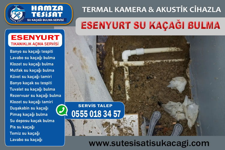 Esenyurt Su Kaçağı Bulma