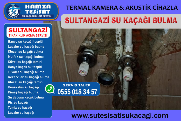 Sultangazi Su Kaçağı Bulma